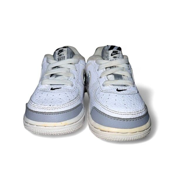 Nike Air Force 1 LV8 2 TD 'White Wolf Grey' CK0830-100 Toddler 4C - Picture 2 of 9